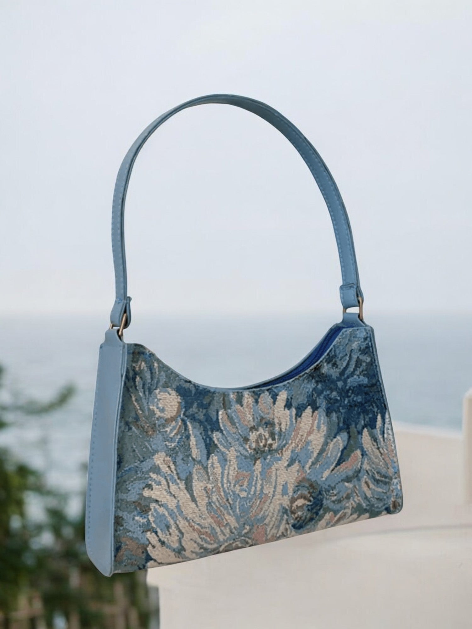 Aurora-Bags Essentials | Iris Artistic Floral Shoulder Bag