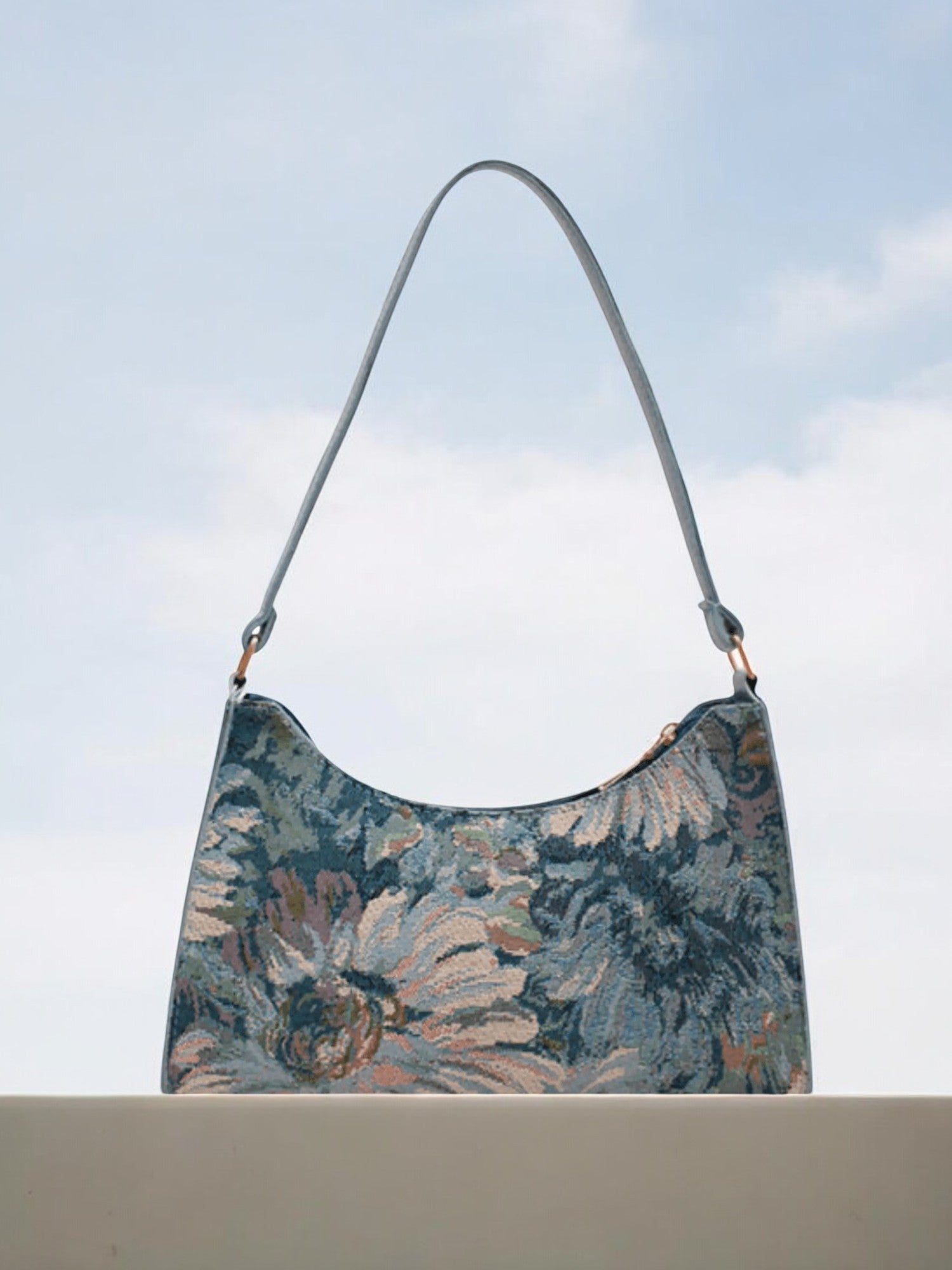 Aurora-Bags Essentials | Iris Artistic Floral Shoulder Bag