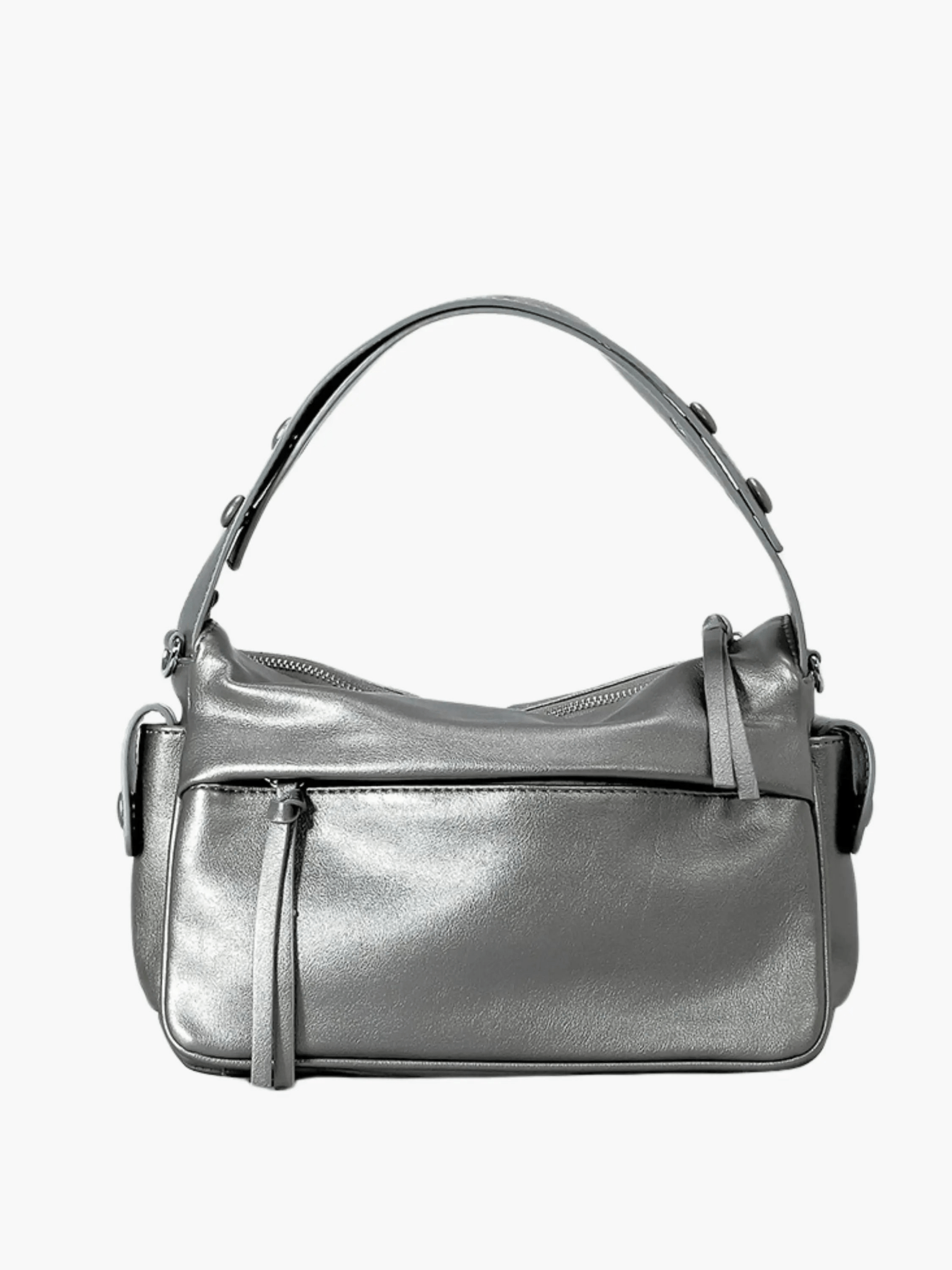 Elara | Luxe Deep Green Leather Shoulder Bag – Stylish & Functional