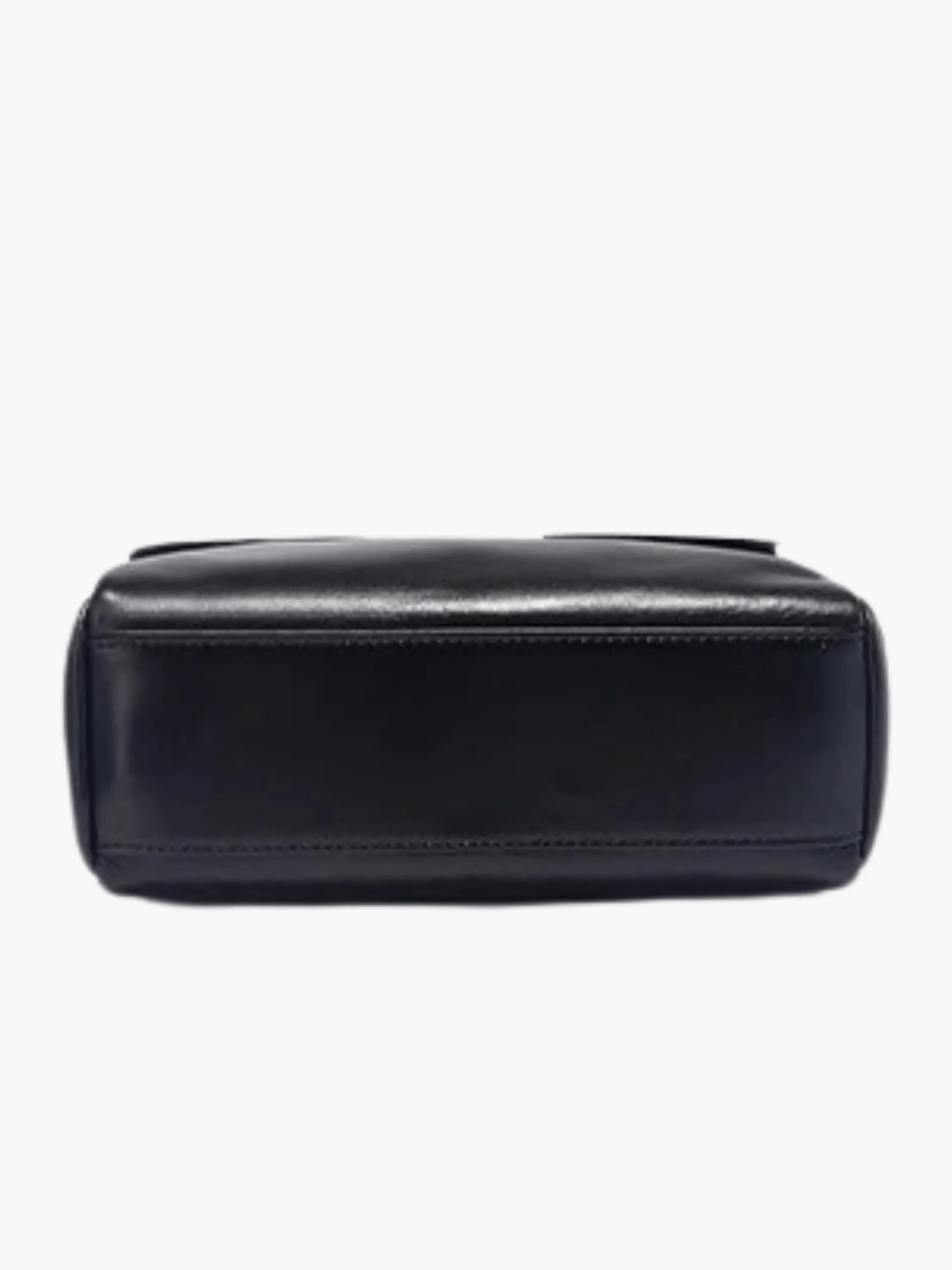Aria | Black Leather Crossbody Bag – Modern & Chic