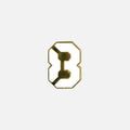 83 LOGO LAPEL PIN - WHITE