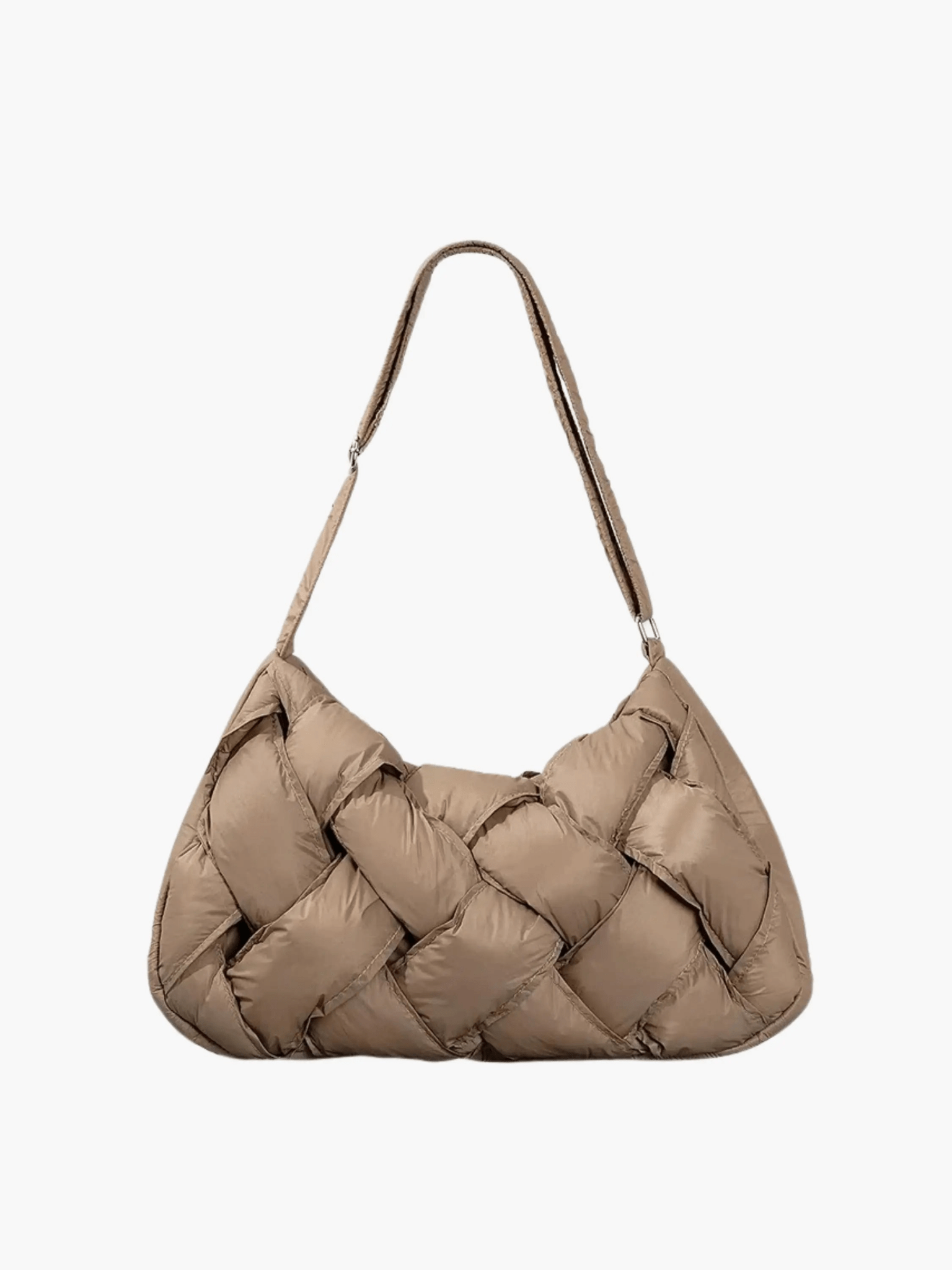 Olivia |  Quilted Shoulder Bag – Modern &amp; Minimalist Woven Design