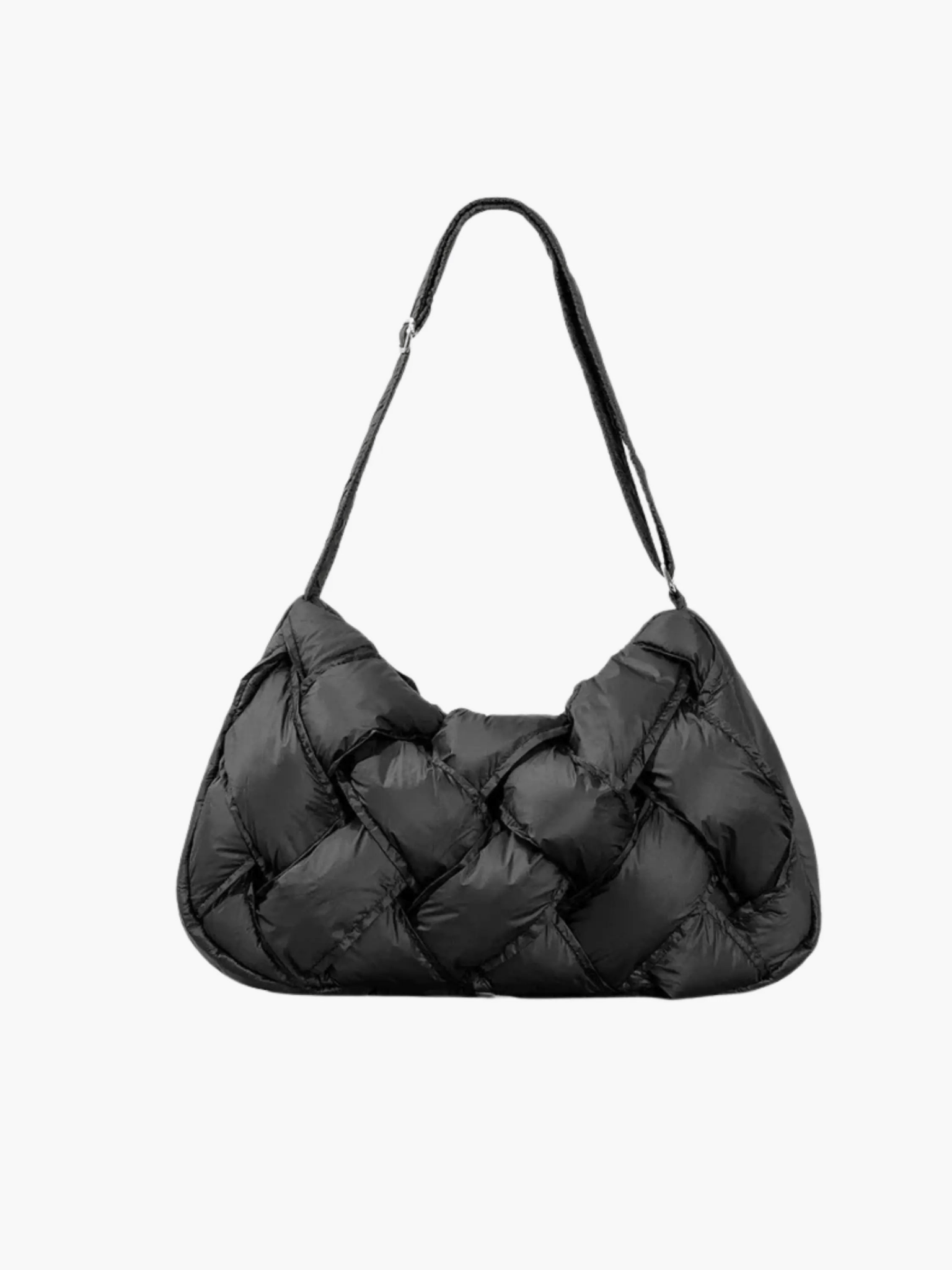 Olivia |  Quilted Shoulder Bag – Modern &amp; Minimalist Woven Design