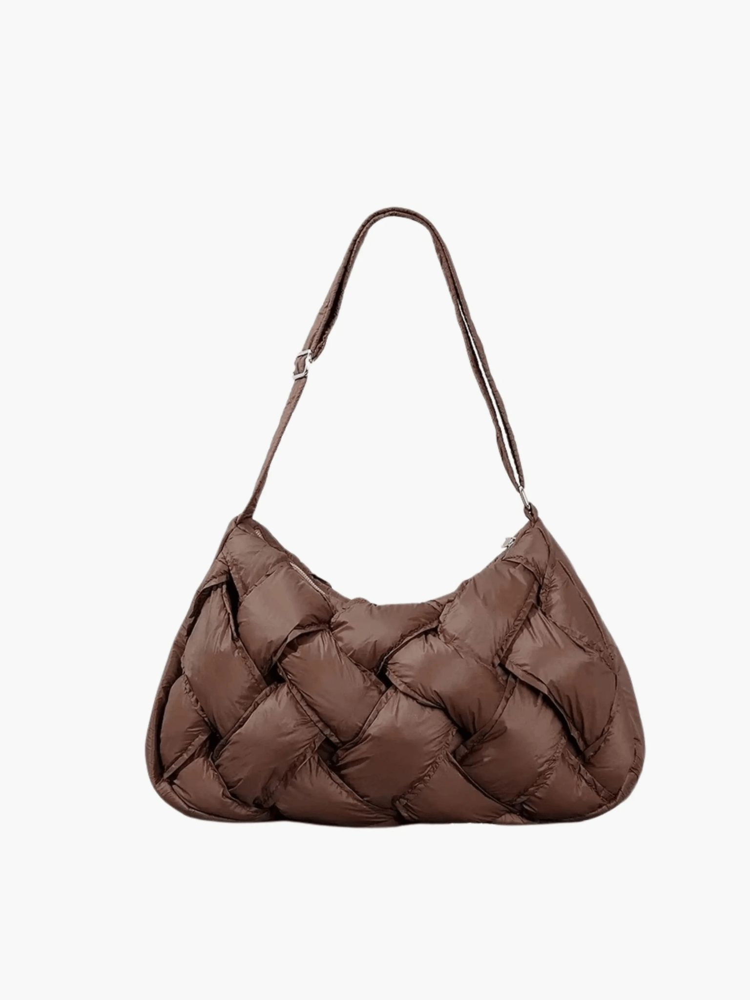 Olivia |  Quilted Shoulder Bag – Modern &amp; Minimalist Woven Design