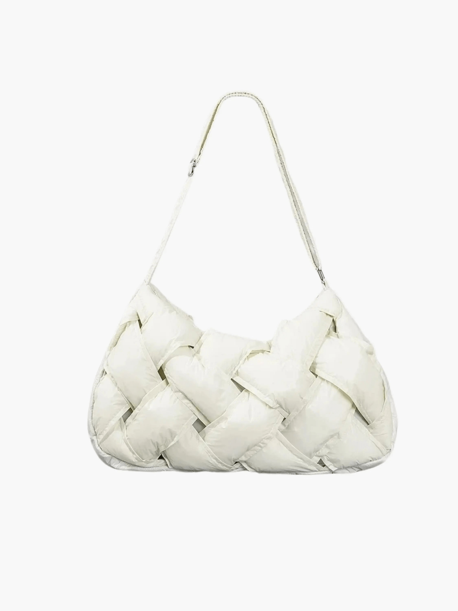 Olivia |  Quilted Shoulder Bag – Modern &amp; Minimalist Woven Design