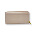 Portefeuille en cuir véritable Rose Blush, Carla
