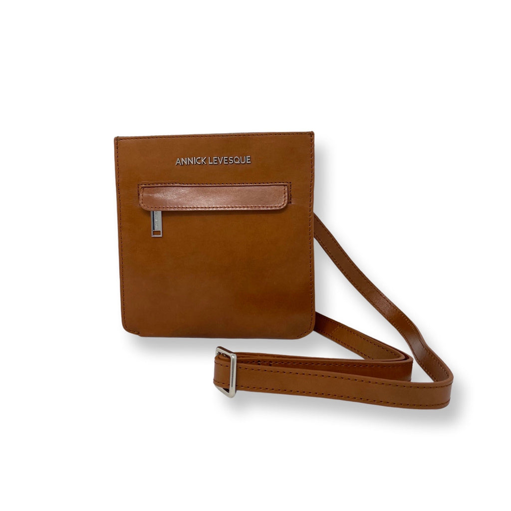 Sac à Main en Cuir véritable Cognac | Lina
