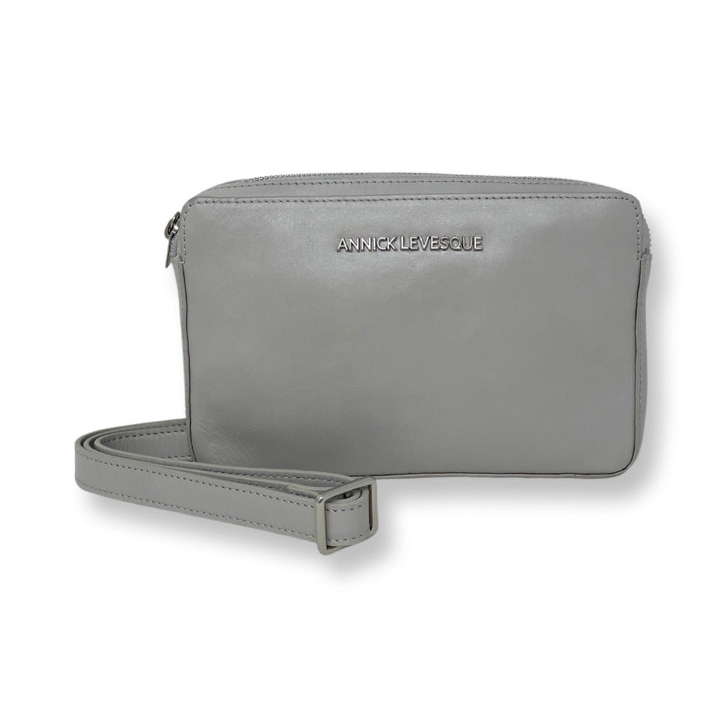 Petit sac bandoulière en cuir perlé - Annie
