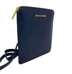 Petit Sac Bandoulière en Cuir véritable Stella, Marine