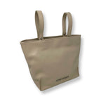 Sac Transformable en Cuir Véritable Beige, Kelly