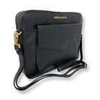 Sac de travail en cuir noir | Sofia