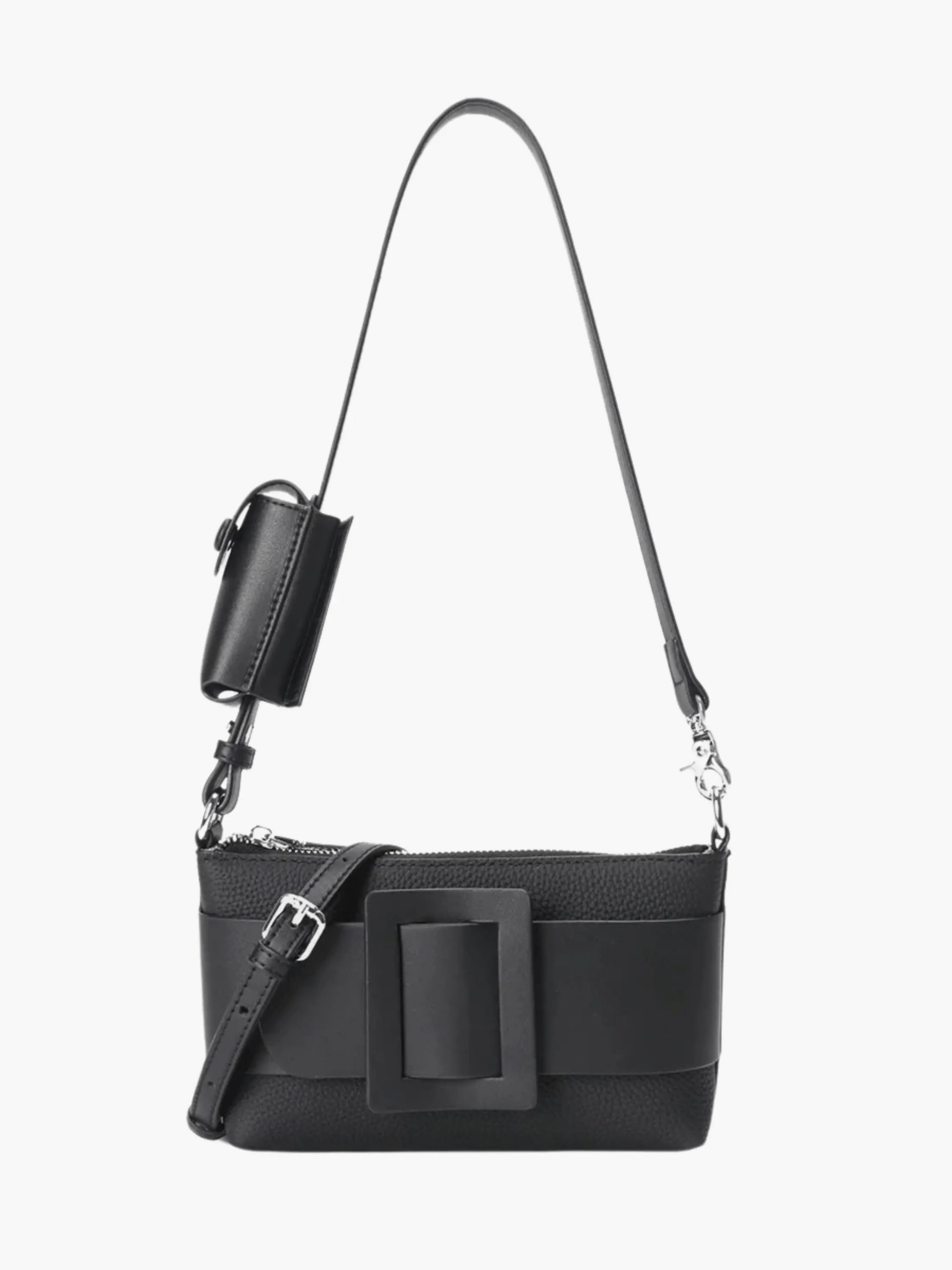 Aria | Blue Buckle Crossbody Bag – Modern & Versatile