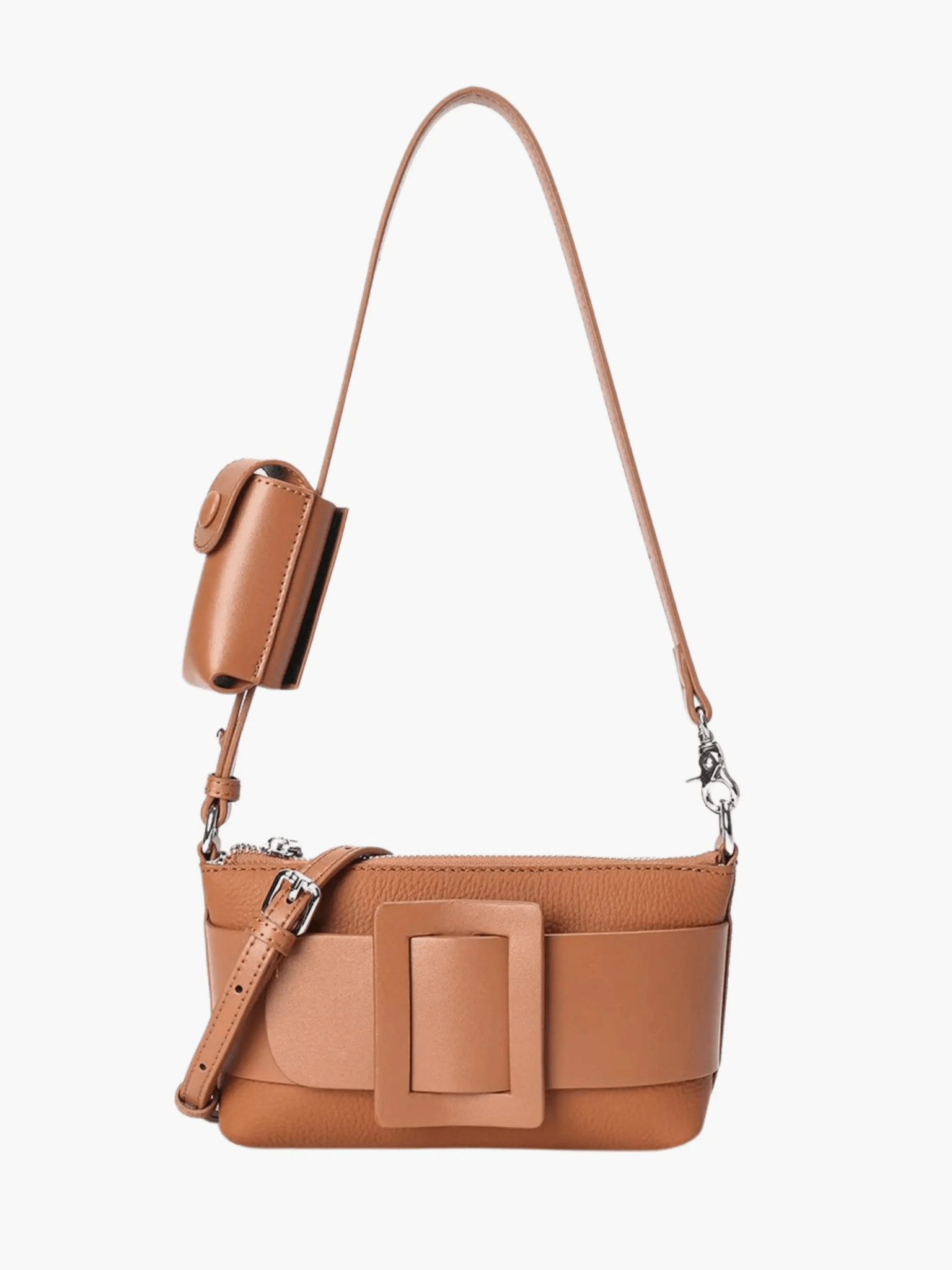 Aria | Blue Buckle Crossbody Bag – Modern & Versatile