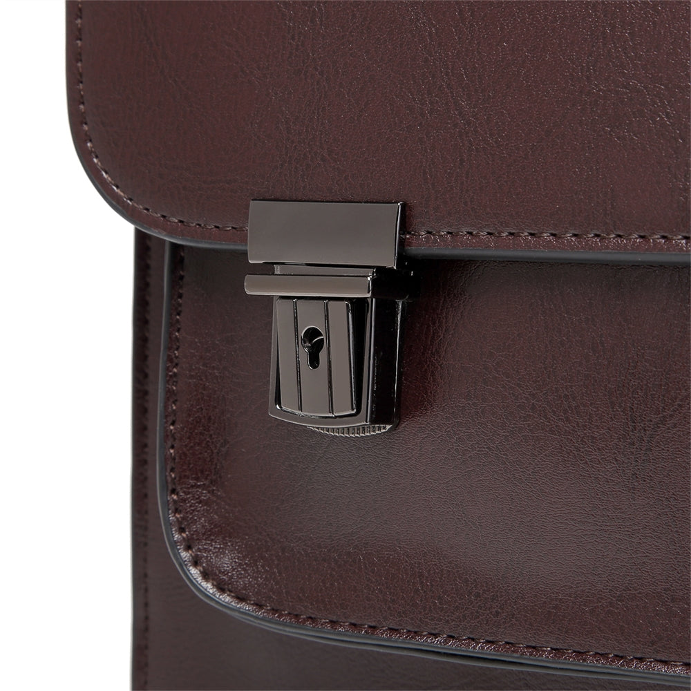 Lazaria | Vintage Brown Leather Backpack – Classic, Elegant & Functional