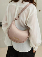 Sac à bandoulière rose platine - Sabrina