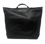 Sac à dos en cuir Antivol noir | Lore