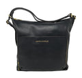 Sac à main en Cuir véritable Transformable Noir - Alexandra