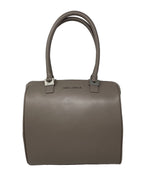 Grand Sac à Main en Cuir Taupe | Mona