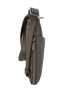 Sac à main transformable en Cuir Véritable Taupe, Josée