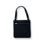 Sac à main en cuir noir | Lina