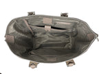 Grand Sac à Main en Cuir Taupe | Mona