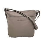 Sac à main transformable en Cuir Véritable Taupe, Josée