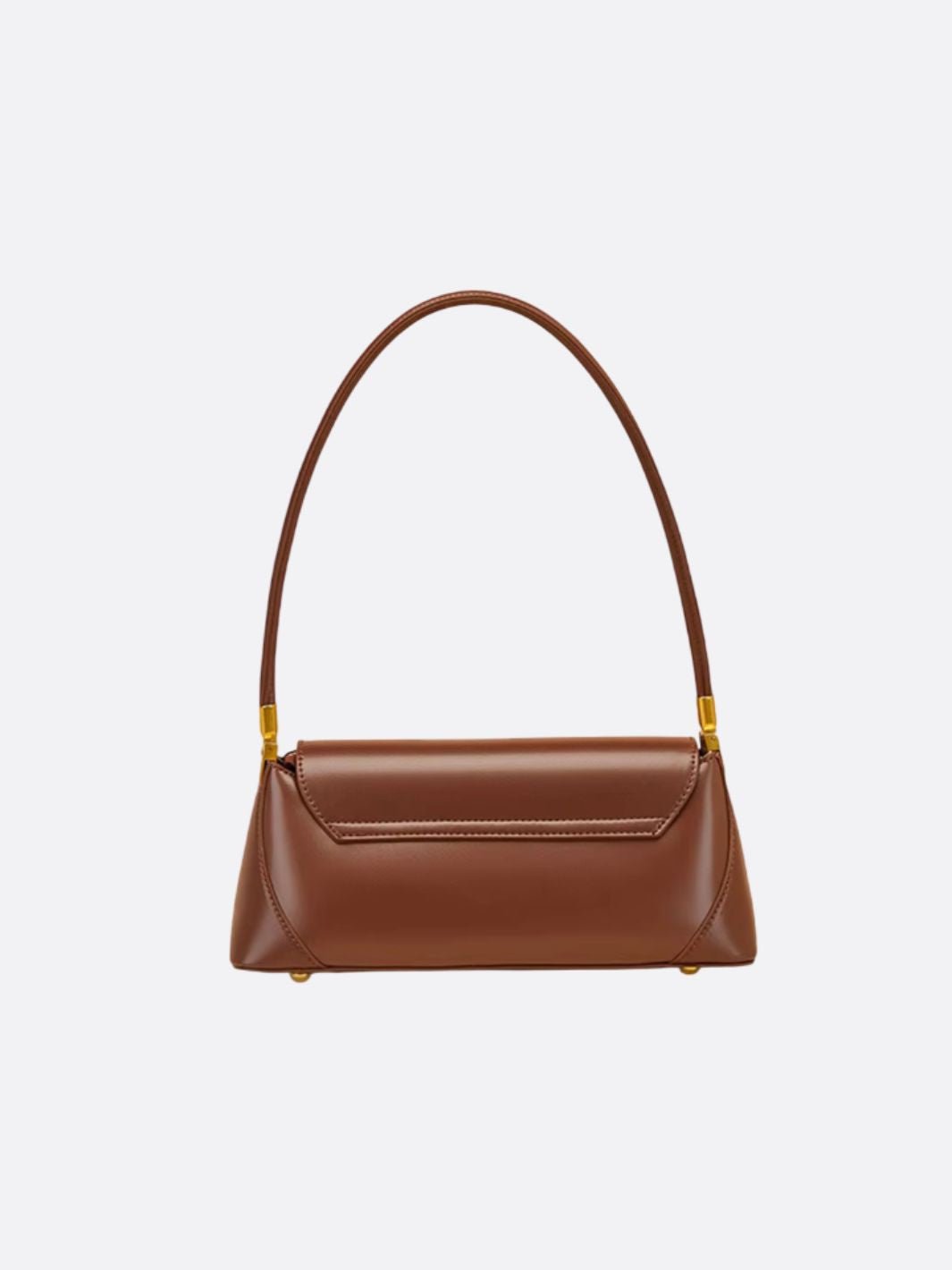 Vivienne Retro Baguette Bag – Structured Leather Shoulder Purse