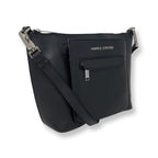 Sac à main en cuir noir | Lina