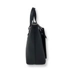 Sac à main en cuir noir | Lina