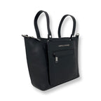 Sac à main en cuir noir | Lina