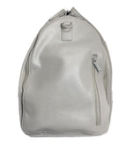 Grand Sac de Voyage-Housse en Cuir Véritable Gris, Frederick