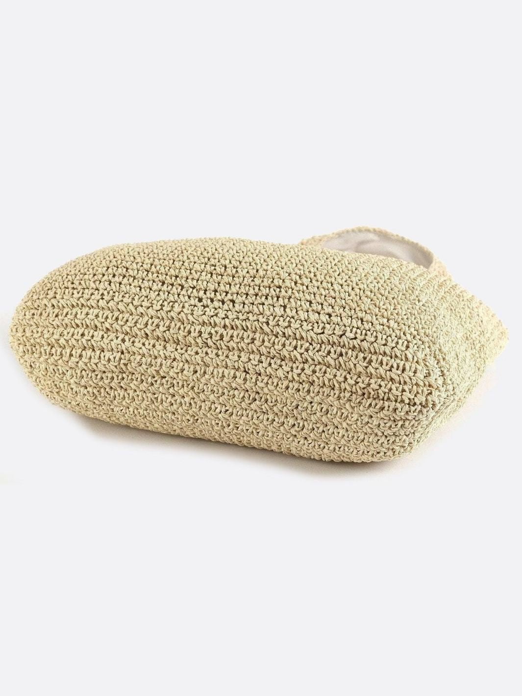 Lina Soft Straw Tote – Slouchy Woven Shoulder Bag