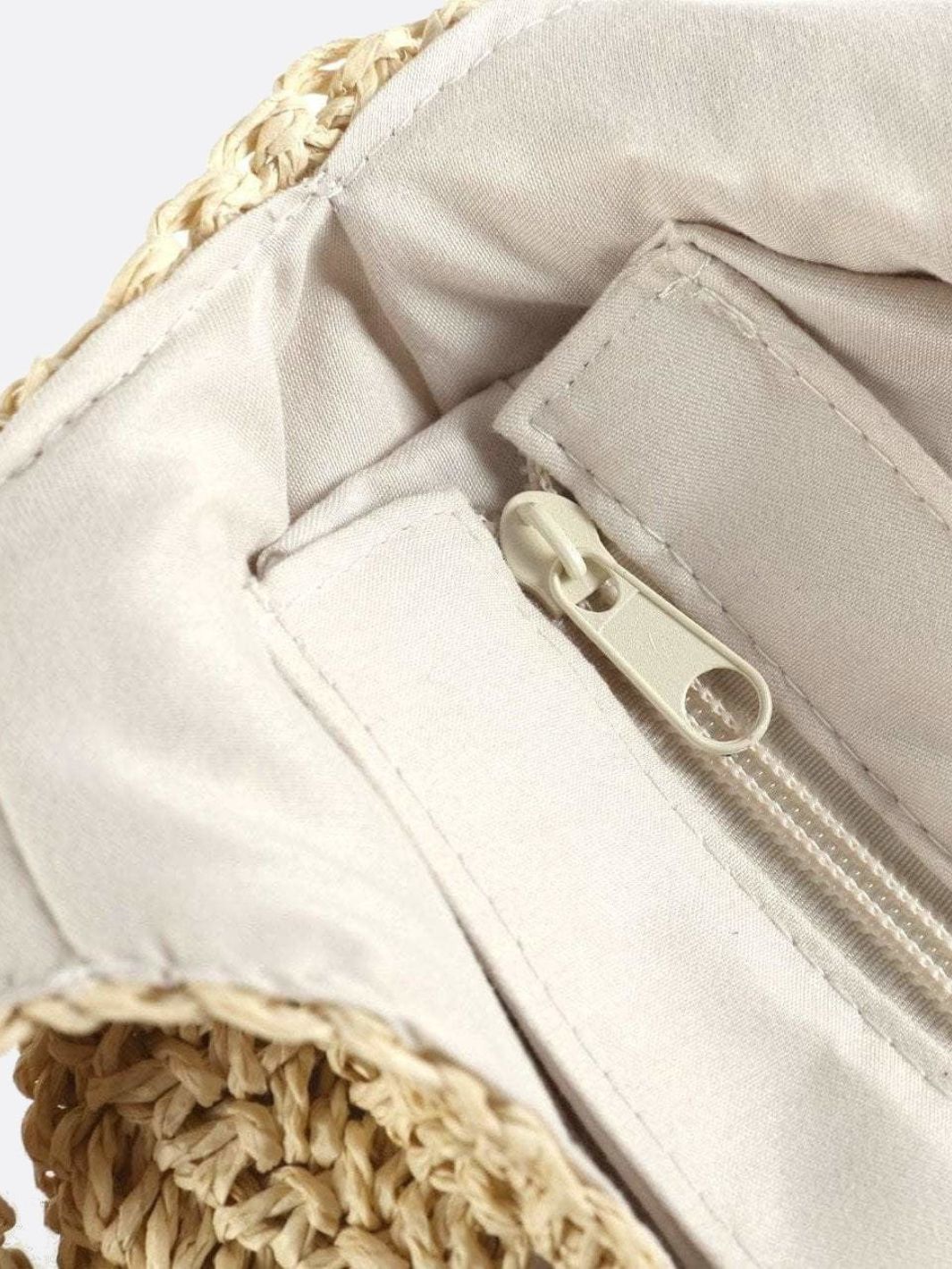 Lina Soft Straw Tote – Slouchy Woven Shoulder Bag