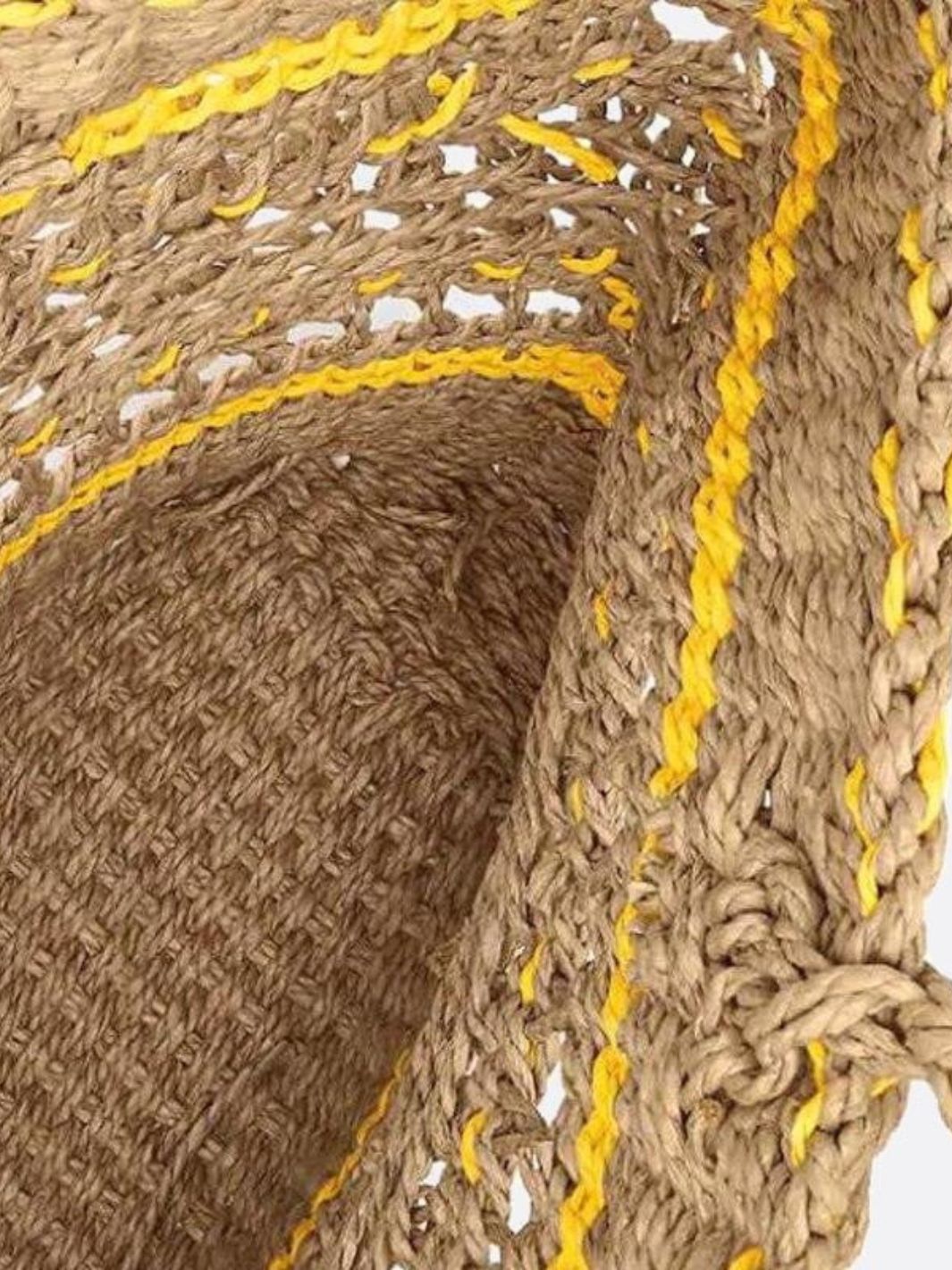 Solstice Rope Market Tote – Open-Weave Straw Bag