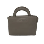 Sac à Main en Cuir Clarence, deux en un, taupe