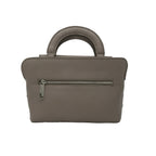 Sac à Main en Cuir Clarence, deux en un, taupe
