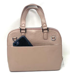 Sac à main en Cuir Rose Platine  | Justine