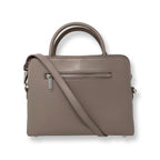 Sac à main en cuir taupe | Miranda