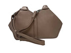 Sac à main en cuir rose platine | Claudia