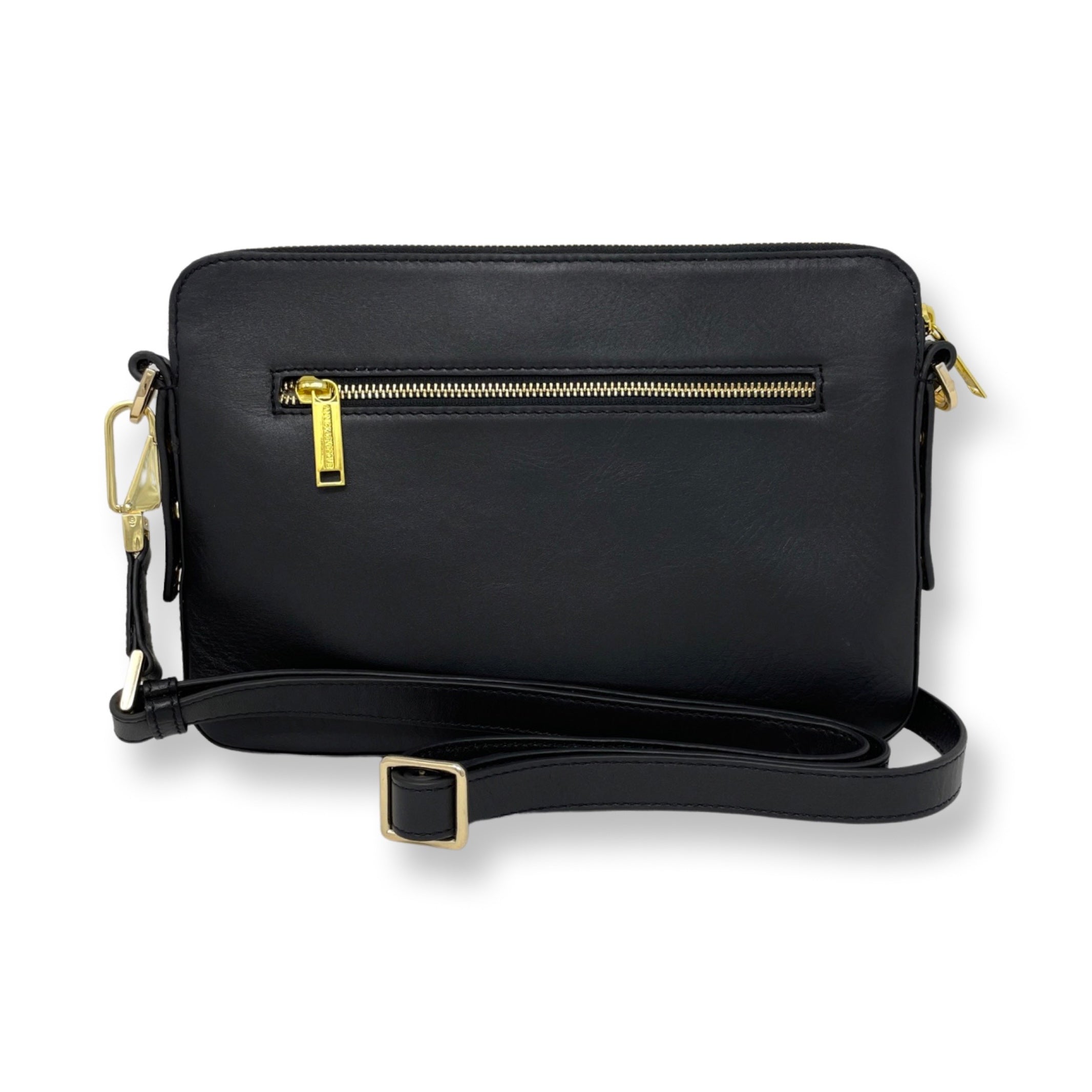 Sac à main deux en un, noir - Clarence Moyen