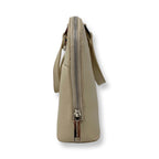 Sac à main en cuir Justine, Beige