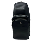 Sac bandoulière 3 en 1 Unisexe avec section pour carte RFID, Noir Gabriel