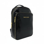 Sac à dos en cuir Noir Patin Souple, Alice