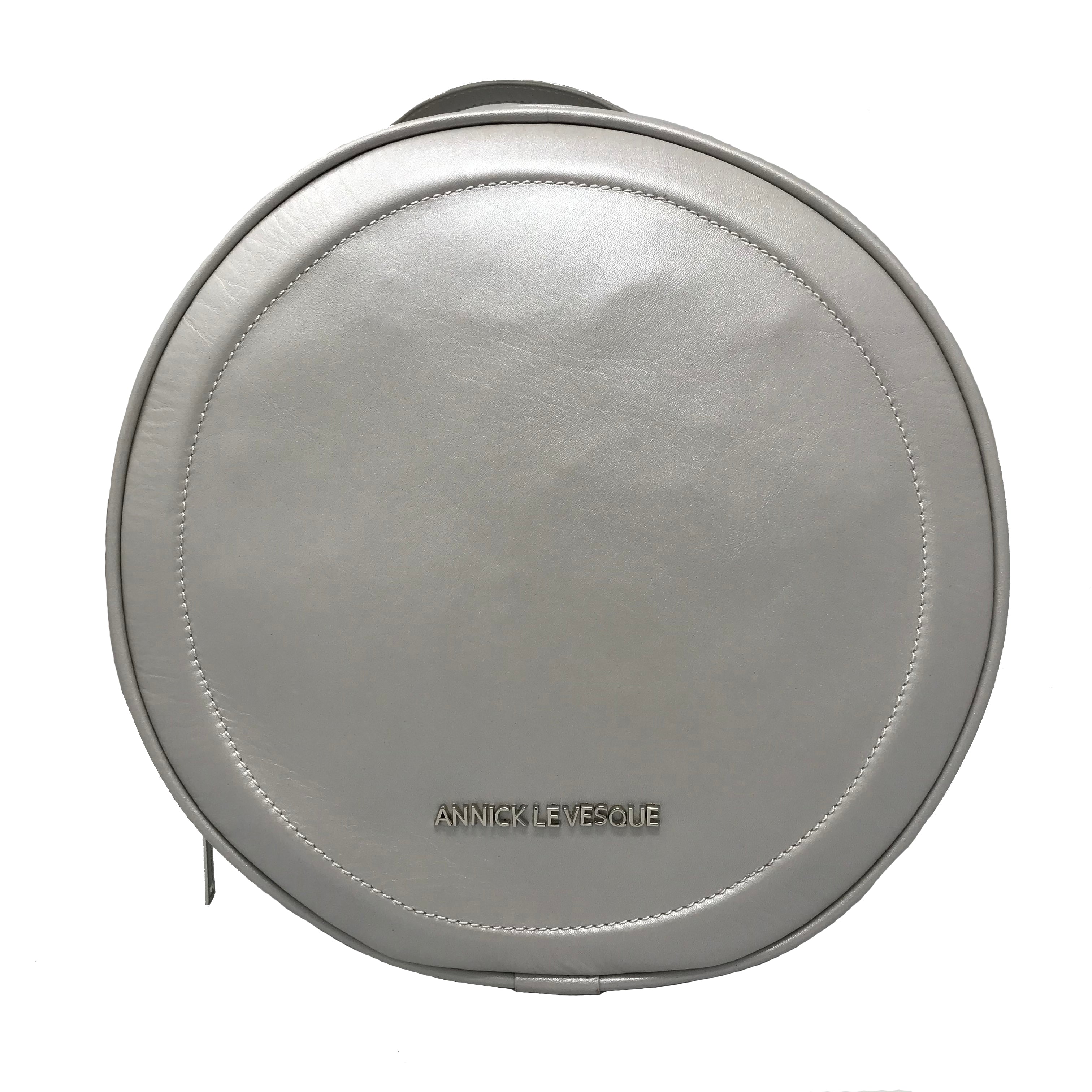Sac rond transformable, perlé - Heidi