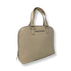 Sac à main en cuir Justine, Beige