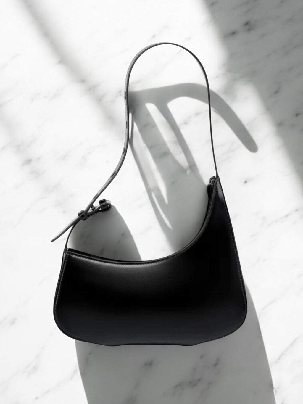 Scarlett | Luxe Red Leather Shoulder Bag – Bold & Chic