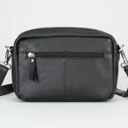 Greenwood Leather Mini Crossbody Bag. Premium Full-Grain Pebbled Leather Handbag