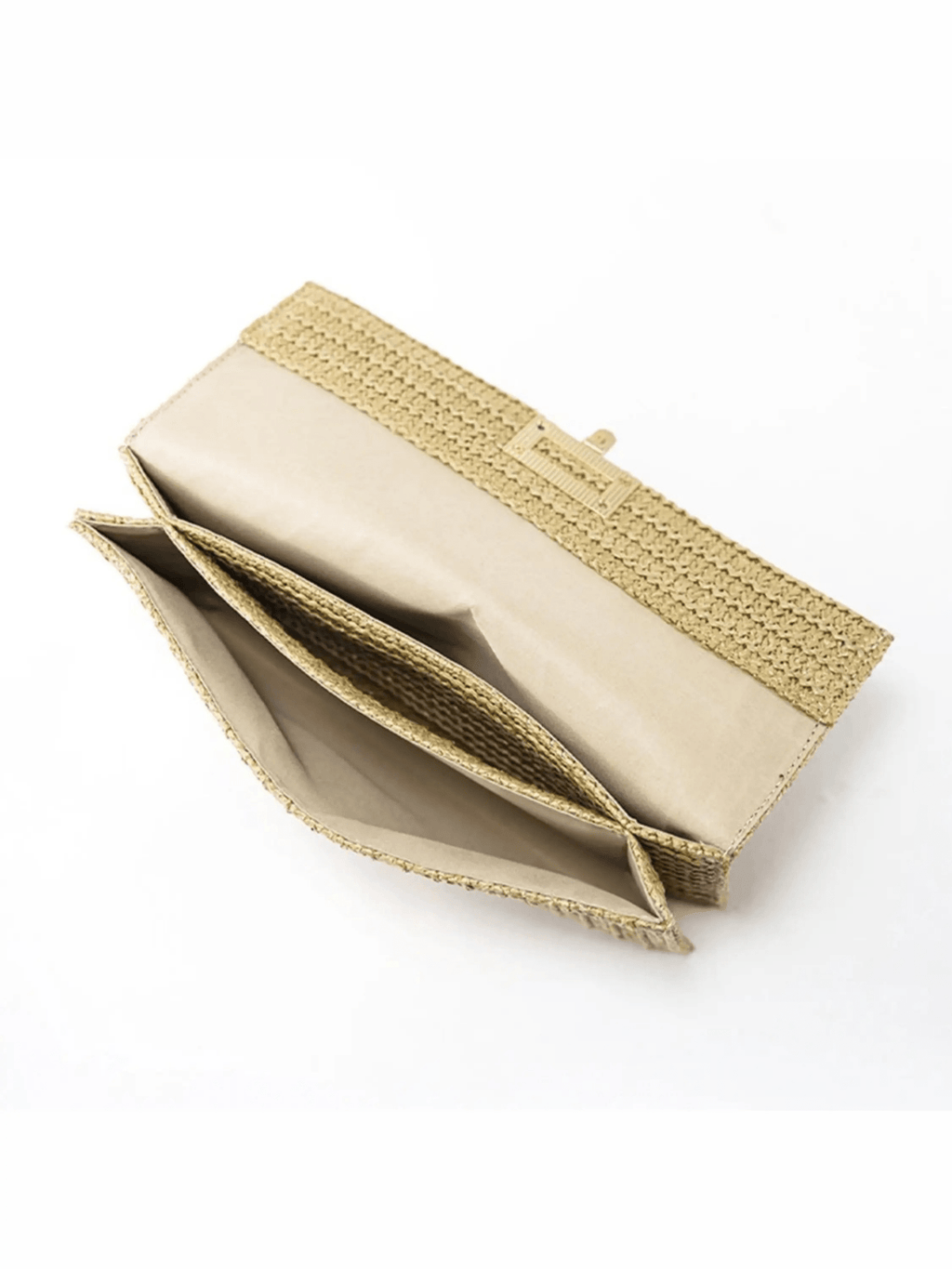 Isoldeya | Luxe Gold Woven Clutch – Effortless Glamour