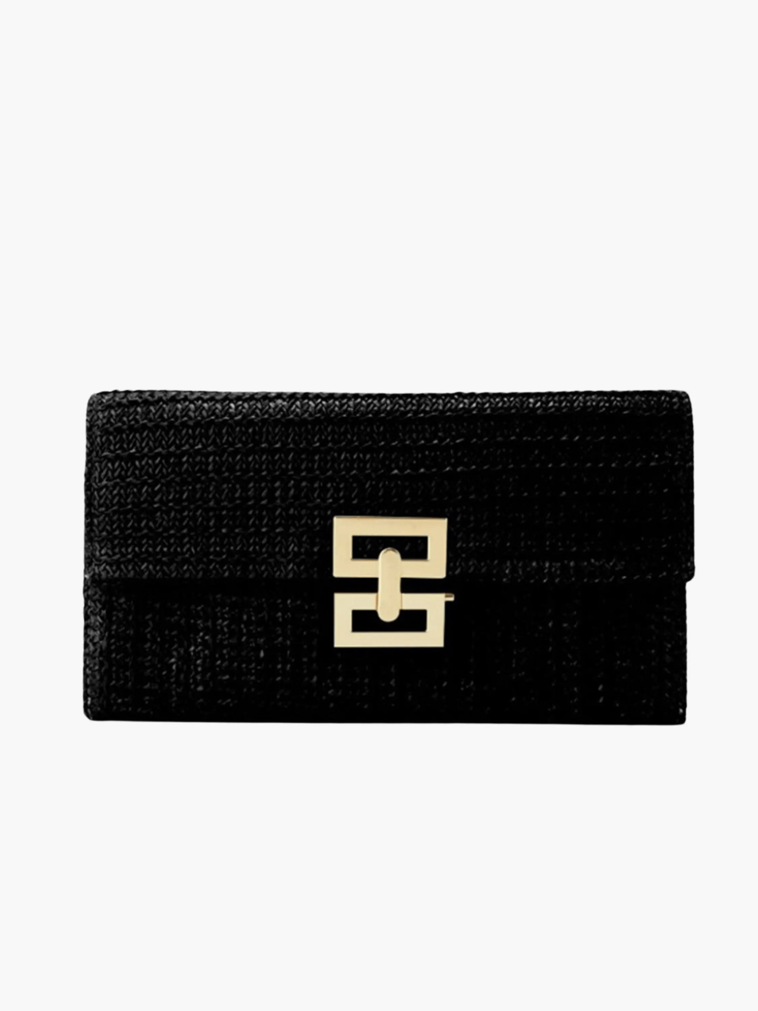 Isoldeya | Luxe Gold Woven Clutch – Effortless Glamour