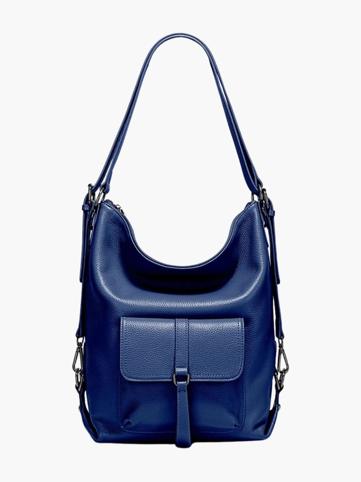 Lirienne | Chic Taupe Convertible Shoulder Bag – Versatile Elegance
